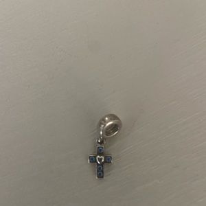 Pandora cross dangle charm